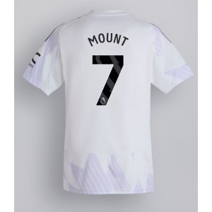 Fotbalové Dres Manchester United Mason Mount #7 Venkovní Oblečení 2025-26 Krátký Rukáv